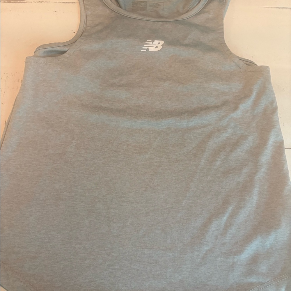 New Balance Light Gray Athletic Tank